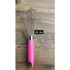 Resim Paslanmaz Çelik Çırpma Teli, 25 Cm, Yumurta, Kek ve Hamur Karıştırıcı 