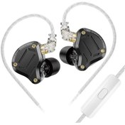 Resim sipariş vakti KZ ZS10 Pro 2 Hibrit Kulaklık 4BA+1DD Mikrofonlu 