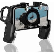 Resim Papajack Metal Pubg Denetleyici Joystick Pubg Mobile Tetik Gamepad Iphone Uyumlu Android Telefon Için Pubg/call Of Duty Için Çekim Oyunu (Yurt Dışından) 