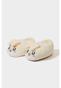 Resim Defacto Kız Çocuk Tavşan Düz Taban Panduf F1950a825wnyl216 Sarı 