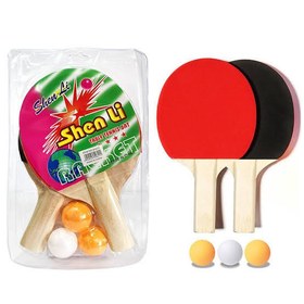 Resim mikudesign Masa Tenisi Raket Seti 