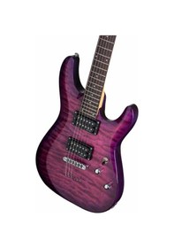 Resim Schecter C-6 Plus Elektro Gitar (Electric Magenta) 