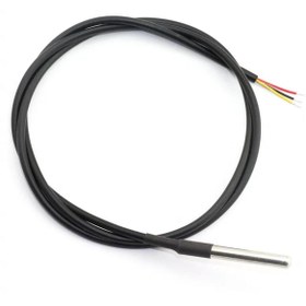 Resim TLS Robotik DS18B20 1 Metre Çin Çipli Termal Su Geçirmez Prob Sıcaklık Kontrol Sensörü 