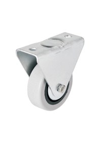 Resim Hts 106 - 50 Mm Sabit Kapaklı Gri Pvc Teker - 9004021693990to Çok Renkli 