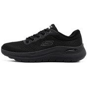 Resim Skechers Arch Fit 2.0 Mens Walking Shoes Erkek Yürüyüş Ayakkabısı Siyah Siyah 