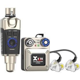 Resim Mabeyn Xvive XV-U45T9 Kablosuz In-Ear Monitör Sistemi + Monitör Kulaklık Içerikli Set 