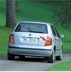 Resim Skoda Fabia MK1 2000-2004 HB Sağ Arka Stop Fren Lamba 6Y6945112B 