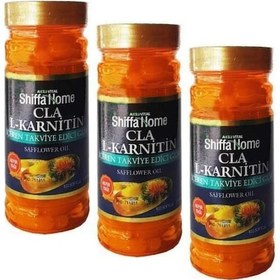 Resim Aksu Vital Shiffa Home Cla (Aspir Yağı) - L-Karnitin 1000 MG 100 Kapsül 3 Adet 