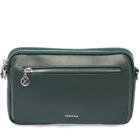 Resim Yeşil Deri Kadın El Çantası - S25Y1BC79999-I5T 