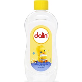 Resim Dalin Rahat Ve Mutlu Vanilya Kokulu Bebek Yağı 200 ml 