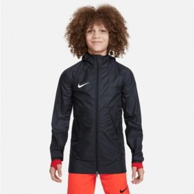 Resim Nike Dj6324-010 Storm-fıt Çocuk Yağmurluk-7478 Siyah 