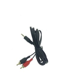 Resim 2Rca 3.5Mm Stereo Ucuz Ses Kablosu 1.5 Metre 
