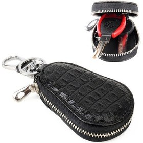 Resim Deri Cüzdan Anahtarlık Siyah 