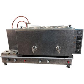 Resim Home 4 Lü Statik Boyalı Çay Kazanı Çay Semaveri 