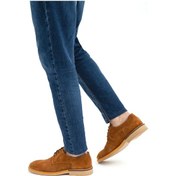 Resim Tamer Tanca Erkek Hakiki Deri Kahverengi Casual Ayakkabı 383 5194 Erk Ayk Sk22/23 Tutun Suet Kahverengi 