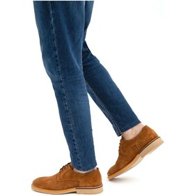 Resim Tamer Tanca Erkek Hakiki Deri Kahverengi Casual Ayakkabı 383 5194 Erk Ayk Sk22/23 Tutun Suet Kahverengi 