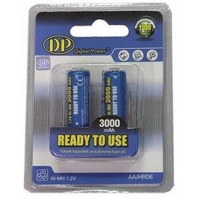Resim DP AAA 700 Mah Şarjlı Pil 