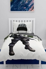 Resim MONOHOME Asker 3D Pamuk Saten Çocuk Nevresim Takımı 160x220, monohome9833 