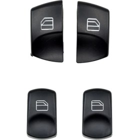 Resim Alpha Auto Part Mercedes Sprinter, Volkswagen Crafter Için Cam Düğme Kapağı-4'lü Set 