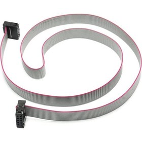 Resim 70cm 10 Pin Idc Flat Kablo Ribbon Isp Avr Arm Swd Jtag 