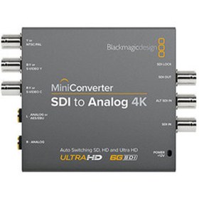 Resim Blackmagic Design Mini Converter SDI to Analog 4K 