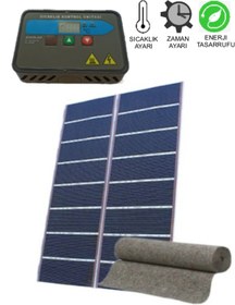 Resim Oxa Halı Altı Isıtıcı 675 x 240CM + Zaman Ayarlı Termostatlı + Keçeli +Karbon Film Isıtıcı 