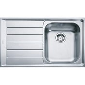 Resim Neptun Slimtop NEX 211-86 Inox Sol Damlalıklı Paslanmaz Çelik Eviye Franke