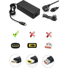 Resim OEM 20KN0073TX Lenovo ThinkPad E480 20KN005ETX Uyumlu Adaptör, Şarj Aleti, Şarj Cihazı 