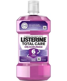 Resim Listerine Total Care 6 Etki 1 Arada Nane Aromalı Ağız Bakım Suyu 250 Ml 