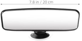 Resim VALICLUD 4 Adet Vantuzlu Araba Bebek Aynası: Araba İç Aksesuarları Ayarlanabilir Geniş Açı İç Cam Dikiz Aynası Çocuk Arkaya Dikdörtgen Ayna Çocuklar İçin Arka Koltuk 