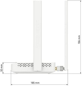 Resim Keenetic Runner 4G N300 VPN WPA3 4xFE 3G/4G/LTE/Fiber Mesh Wifi Modem Router (Sim Kart Destekli) 