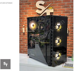 Resim AMD RYZEN 5 5500- AMD RADEON RX 6600 KARTI OYUN BİLGİSAYARI! 