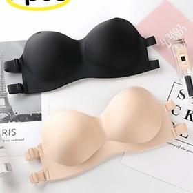 Resim İki Parça İnce Bir Parça Seksi Beli Saran Kaymaz İç Çamaşırı Kadın Camisole 