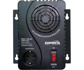 Resim CetKing PWM-500 500VA 250W Kombi, Buzdolabı Otomatik Voltaj Regülatörü 