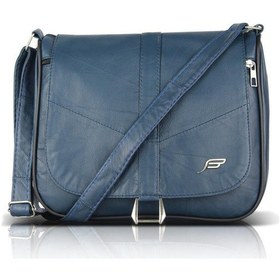 Resim Bavyera Ceremony Hakiki Deri 3 gözlü Postacı Çanta 27x25cm Siyah 