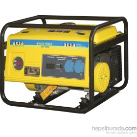 Resim Aksa AAP - 3500E Benzinli Jeneratör - 2,5 kVA Sürekli Güç, 2,8 kVA Maksimum Güç, Marşlı 