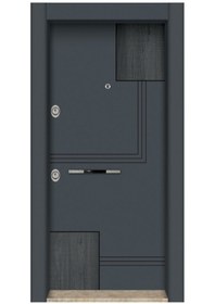 Resim Antrasit Çelik Kapı Tez1595 