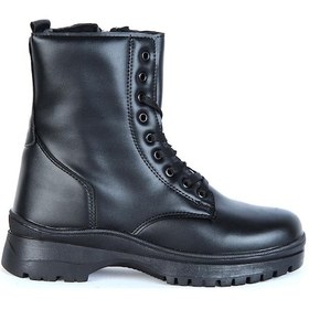 Resim Twingo 7660 Siyah Nova Kürklü Kadın Düz Bot 001 