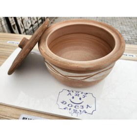 Resim Yoğurt Güveci Büyük Boy Toprak Yoğurt Güveci 