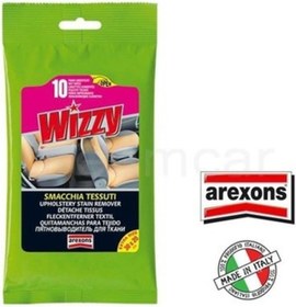 Resim Arexons Wizzy Kumaş Döşeme Leke Çıkarıcı Mendili Made In Italy 