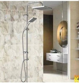 Resim Irmak Su Armatürleri Robot Tepe Duş Seti Çok Renkli 