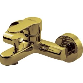 Resim Newarc Domino Altın Banyo Bataryası Altın Sürgülü Üst 971518-431600 