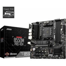 Resim Msı B550M Pro-Vdh Ddr4 4400MHZ 1xvga 1xdmı 1xdp 2xm.2 USB 3.2 Matx Am4 (Amd 5000 ve 3000 Serisi Işlemci Uyumlu) 