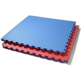 Resim Tatami Minderi Mavi-kırmızı 100 100 26mm/ithal Kırmızı 