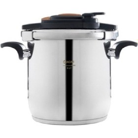 Resim Acar Aura Bakır 8 Lt Düdüklü Tencere Kzm-05805 Inox 