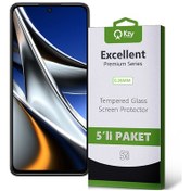 Resim Xiaomi Poco X4 Pro Ekran Koruyucu 5 Adet Ekonomik Paket (538340957) 