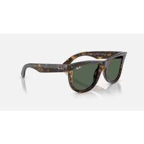 Resim Ray-ban Wayfarer Reverse Güneş Gözlüğü Rbr0502s 6790vr 53 Ekartman Dark Havana Dark Green Kahverengi - Leopar 