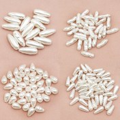 Resim 15/30/40/50 Adet Barok Damlalı Boncuklar - DIY Takı Yapımı, El İşi ve Moda Aksesuarları İçin Plastik Boncuklar - Çeşitli Boyutlar & Şekiller, Dayanıklı ve Hafif, Yaratıcı Tasarım Boncuklar 