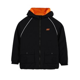 Resim Skechers B Outerwear Reversible Coated Erkek Çocuk Siyah Ceket 