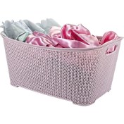 Resim Saral Eminhome Plastik Damla Desenli Çamaşır Sepeti 